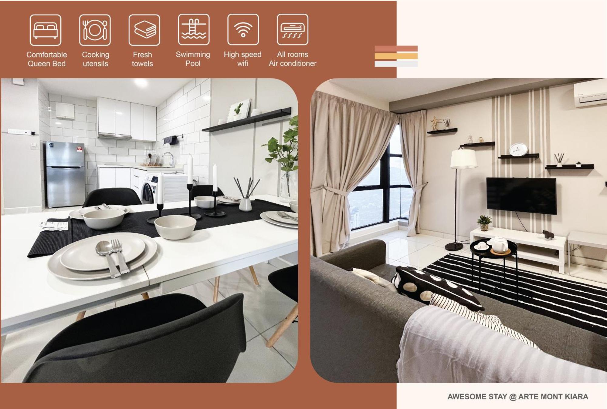 Nj Homestay At Arte Mont Kiara كوالالمبور المظهر الخارجي الصورة